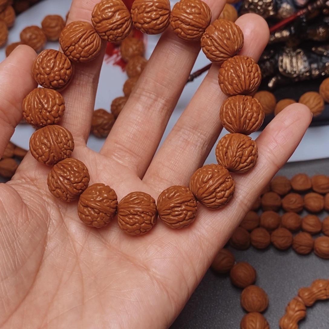 桃核吊坠桃枭手串1