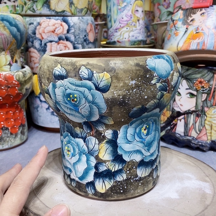 景德镇艺术手绘作品