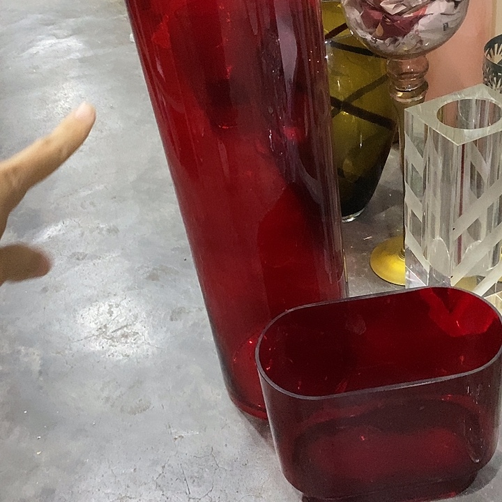 上***月有机玻璃瑕疵不退2个15x52手工测量会有误差