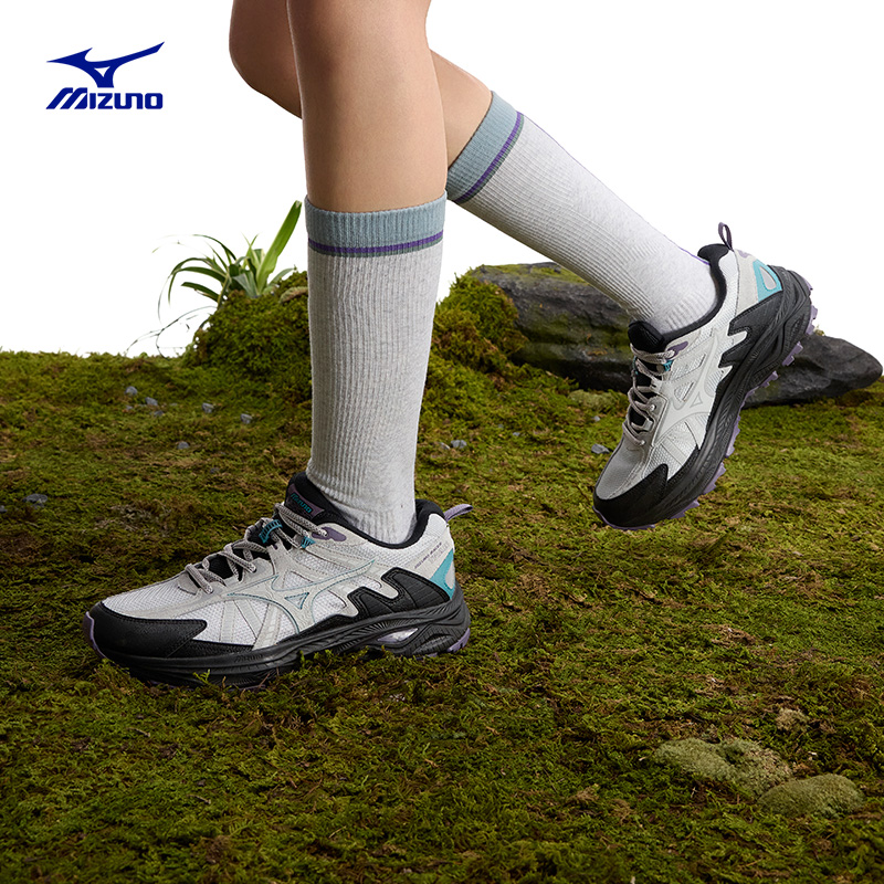 美津浓/Mizuno RACER TRAIL 男女运动鞋轻便透气休闲鞋 D1GH2238