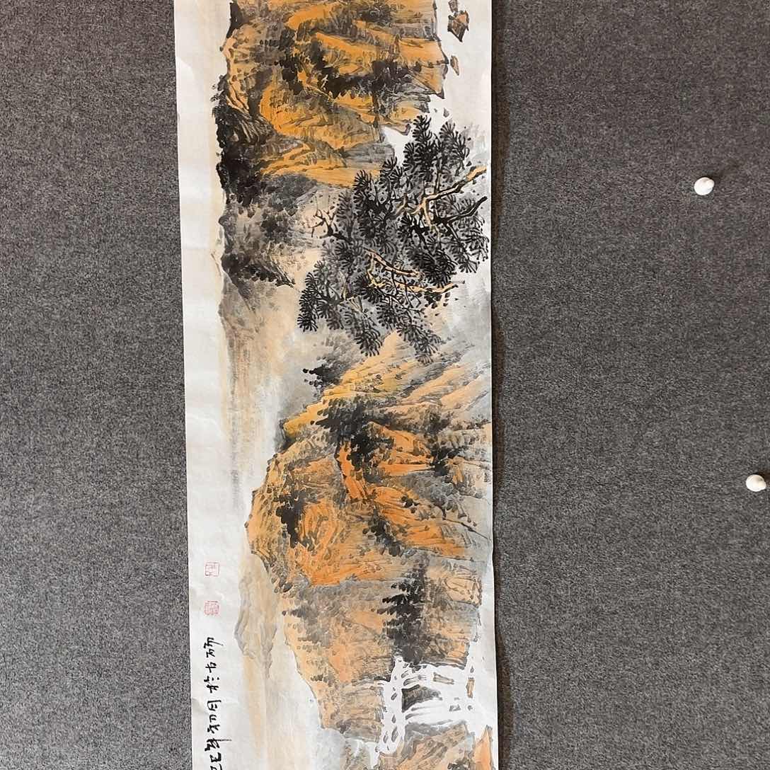 国画杜浩老师手绘作品