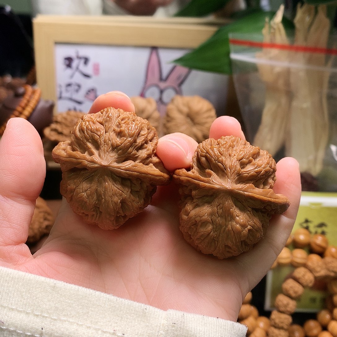 文玩核桃吊坠将军膀44