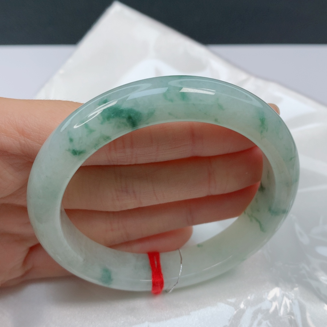 翡翠手镯未镶嵌57.3正圈