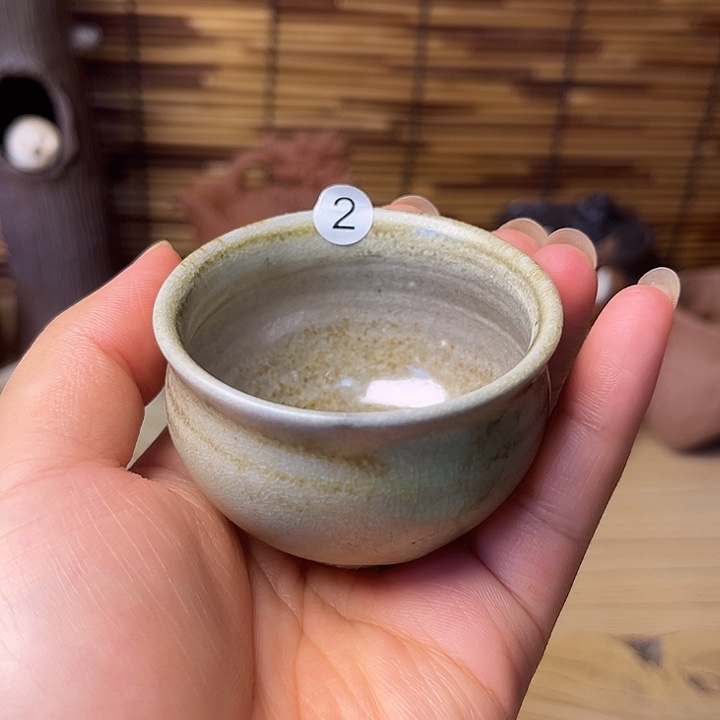 手公手作柴烧杯子