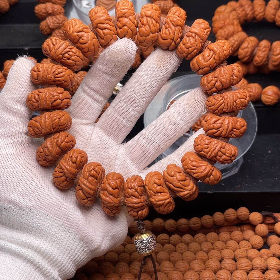 桃核把件霸王龙25+手持，1