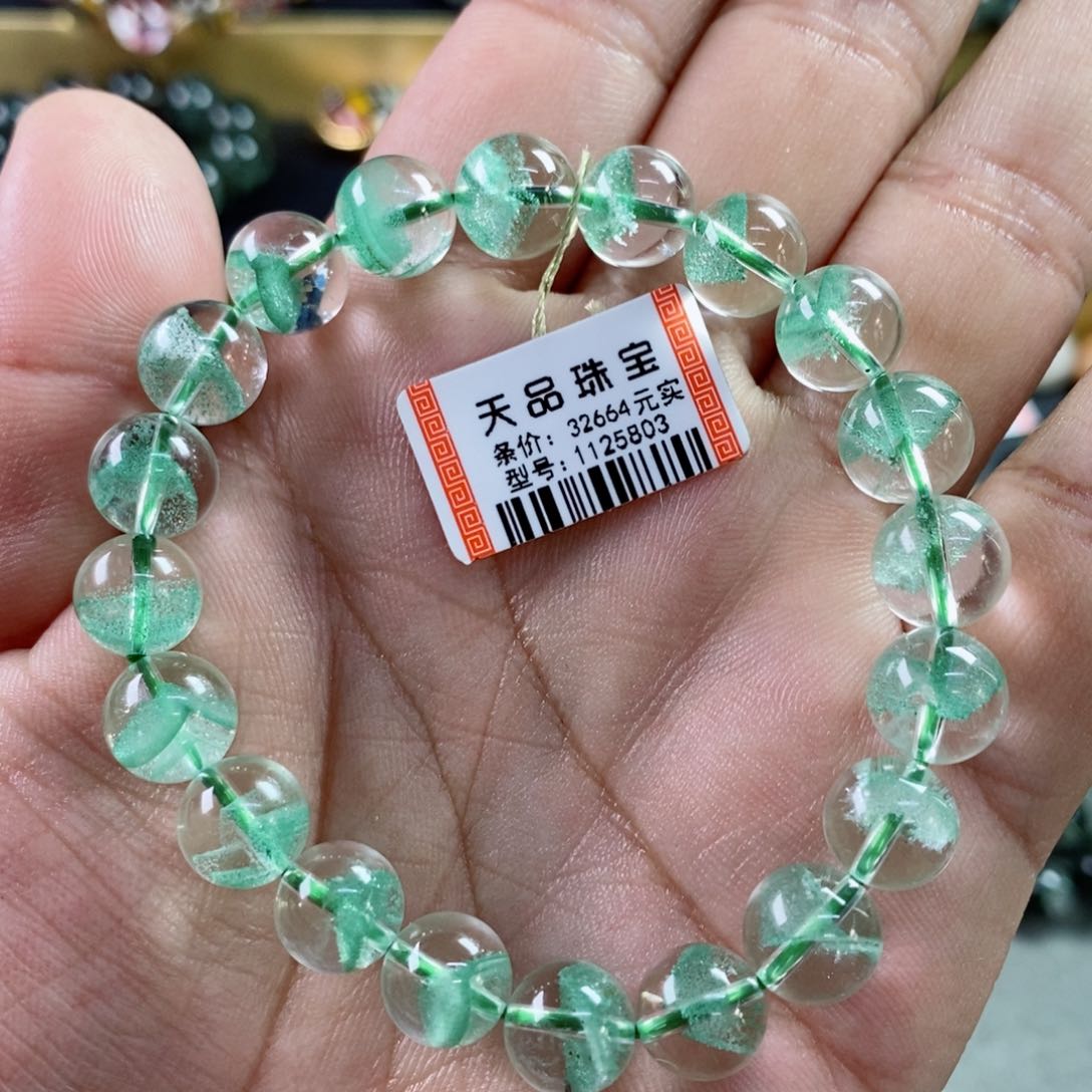 水晶手串未镶嵌翠幽灵1125803