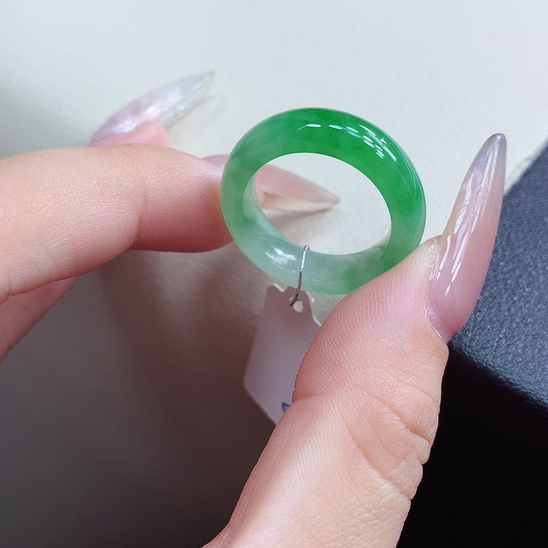 未镶嵌戒指翡翠15号