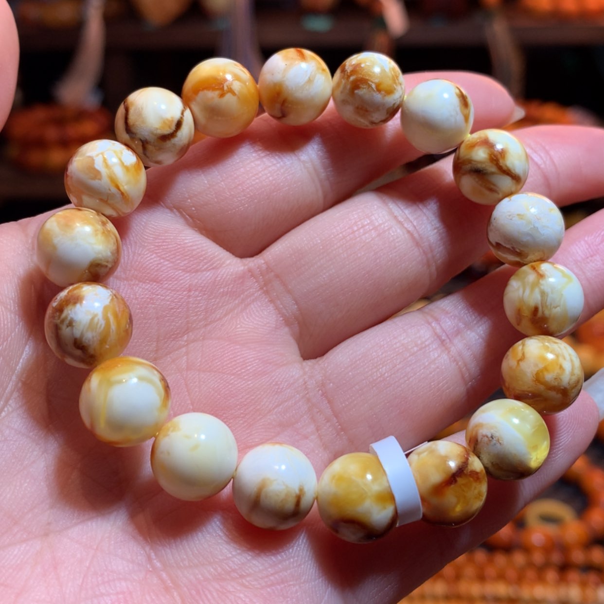 【闪购商品】手串蜜蜡未镶嵌蜜蜡手串