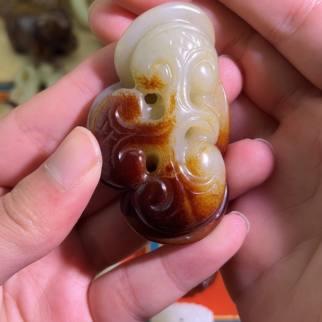 和田玉颈饰未镶嵌恒*