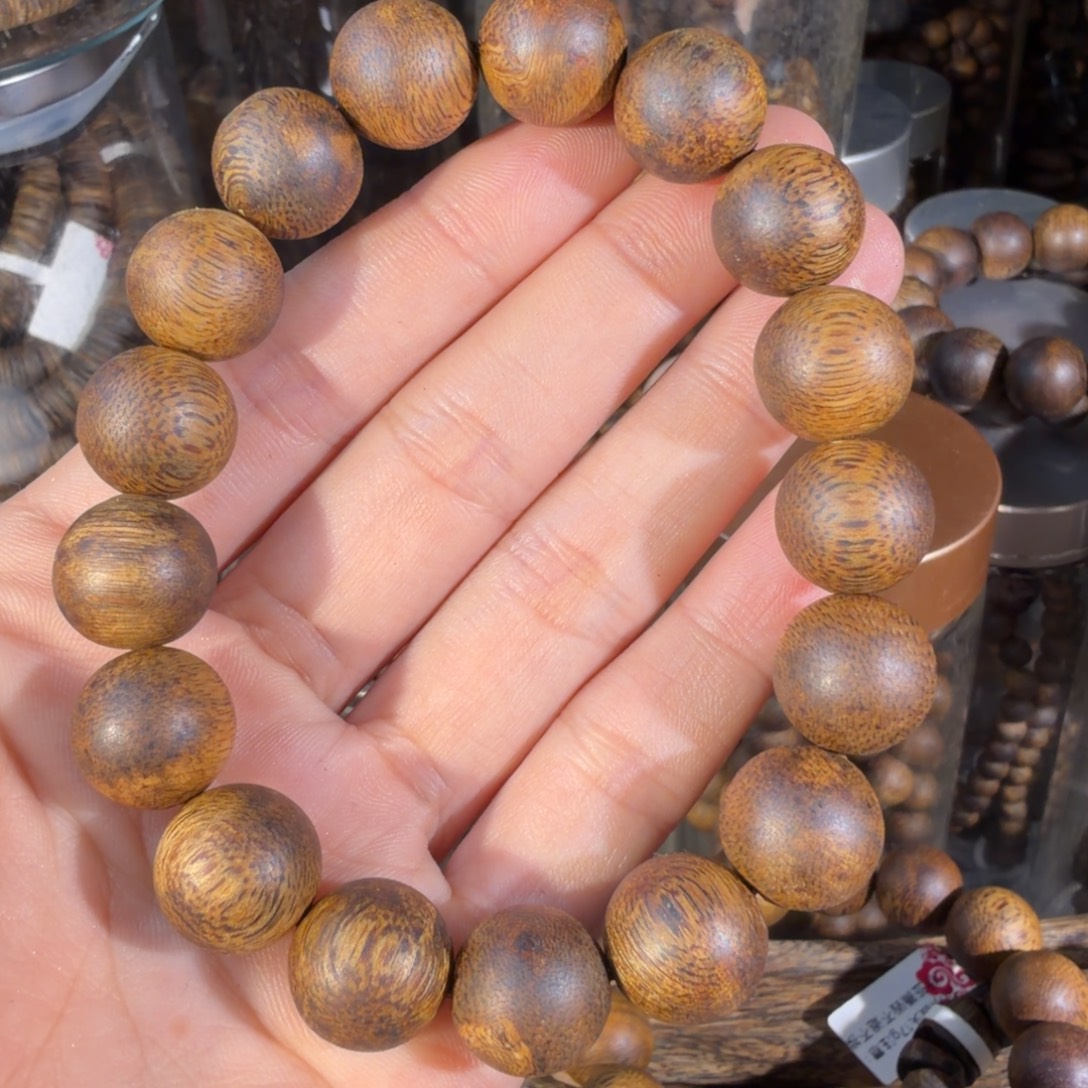 沉香沉香碎屑1:3圆珠16g