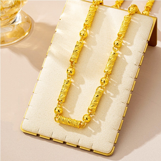 合金项链 合金项链 男款全家福项链时尚潮流不掉色