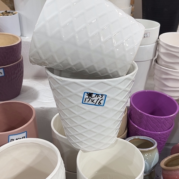 福利价陶瓷花盆全场10包邮