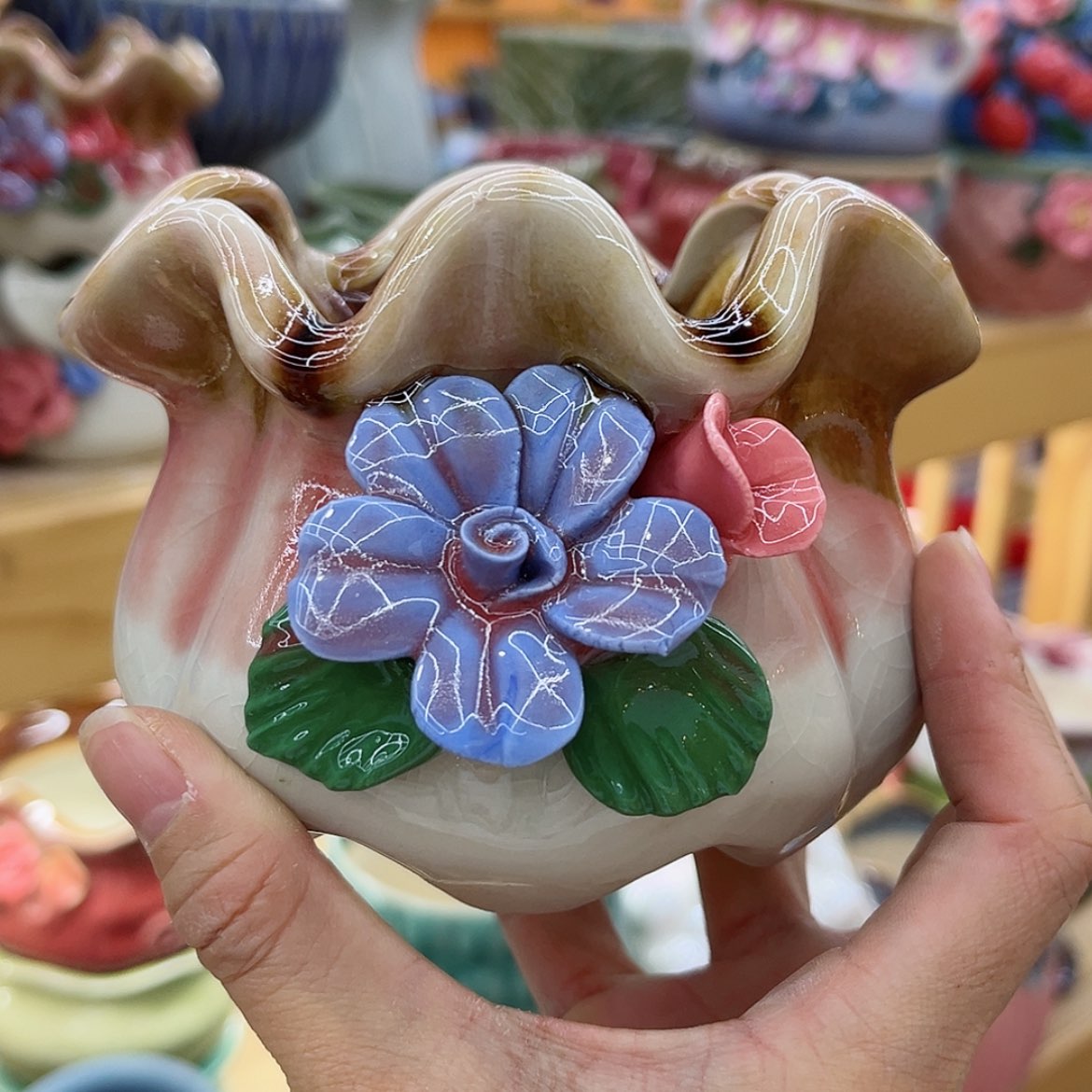 【闪购商品】陶瓷花盆