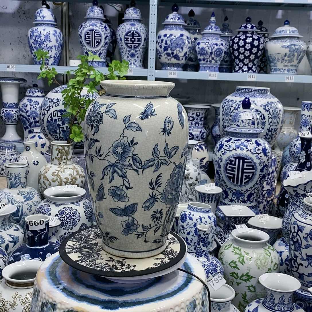 【闪购商品】摆件微瑕花瓶瓷器摆件…………………………