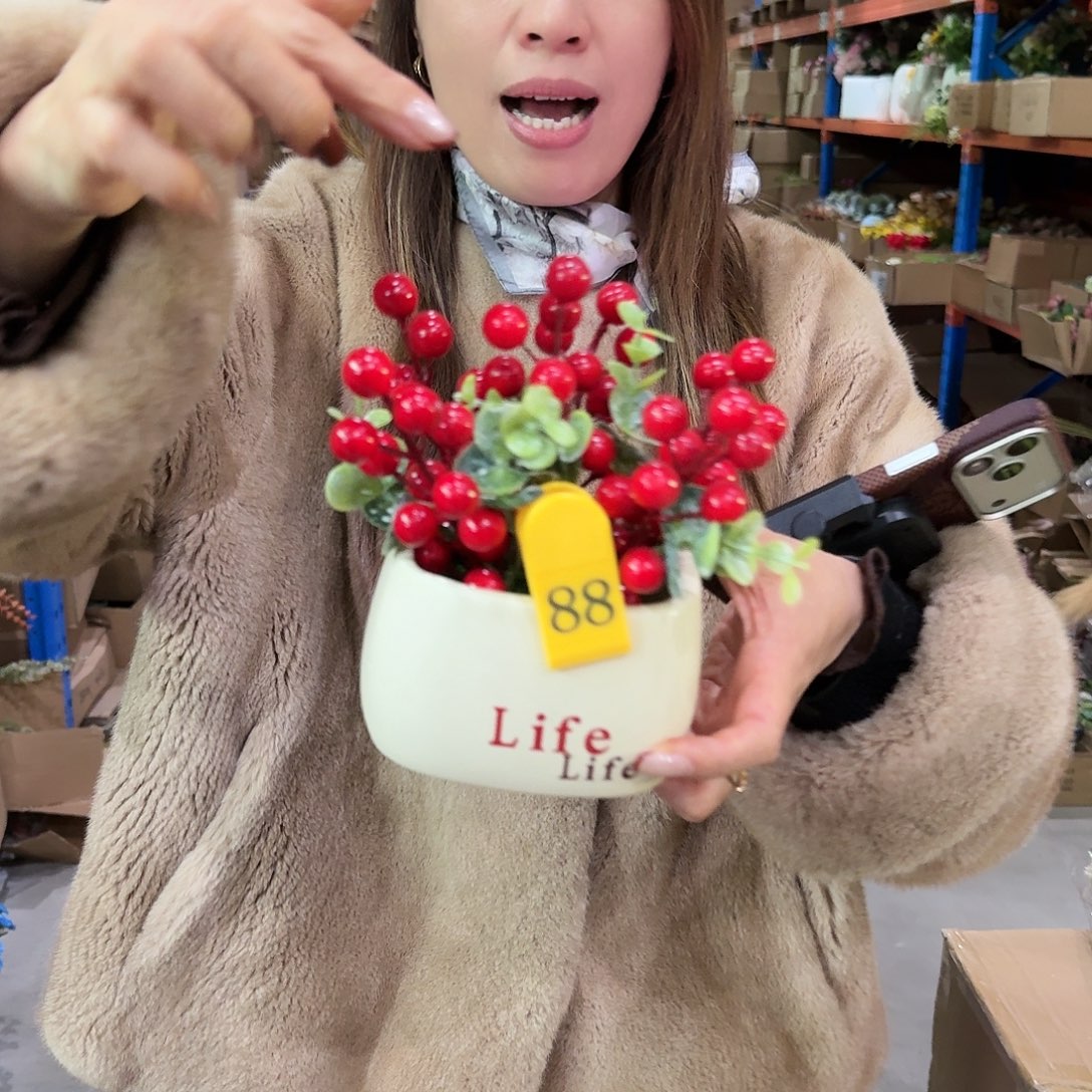 88号「闪购」仿真花，公主请下单