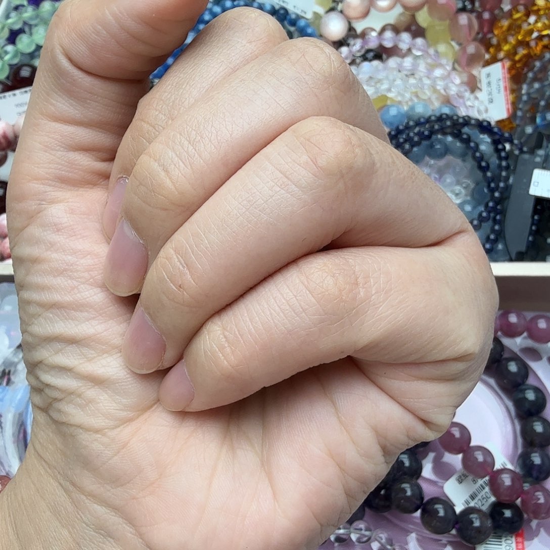 水晶手链未镶嵌明明