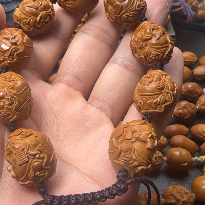 手串/手链橄榄核财神