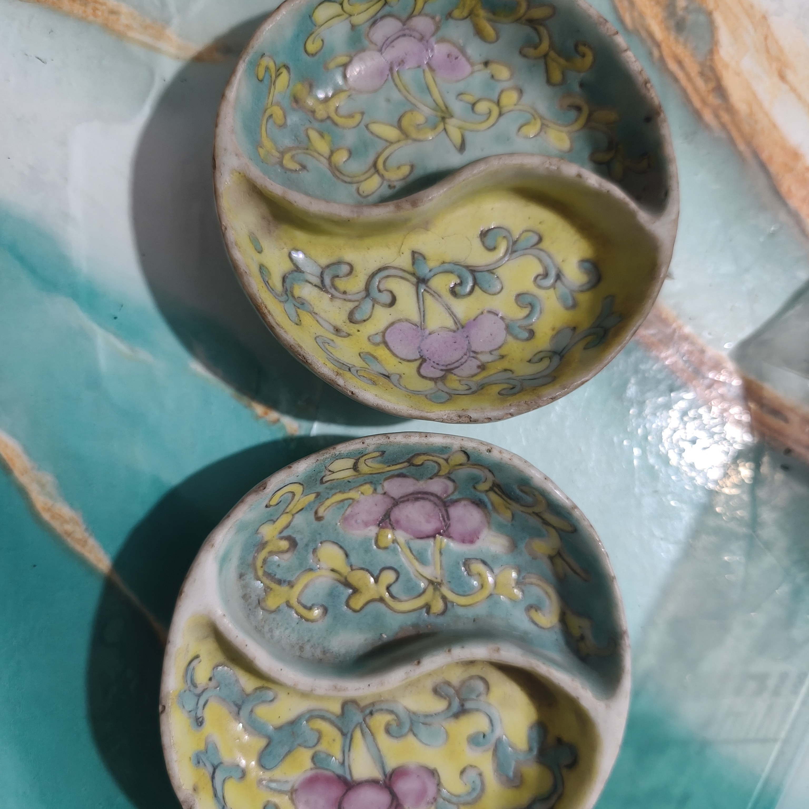 [珐琅彩开窗花鸟]8英寸深盘景德镇陶瓷餐具家用高端深盘碗盘餐具