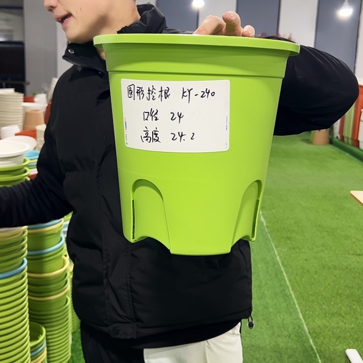 正品圆控口24高24果绿色8支无托