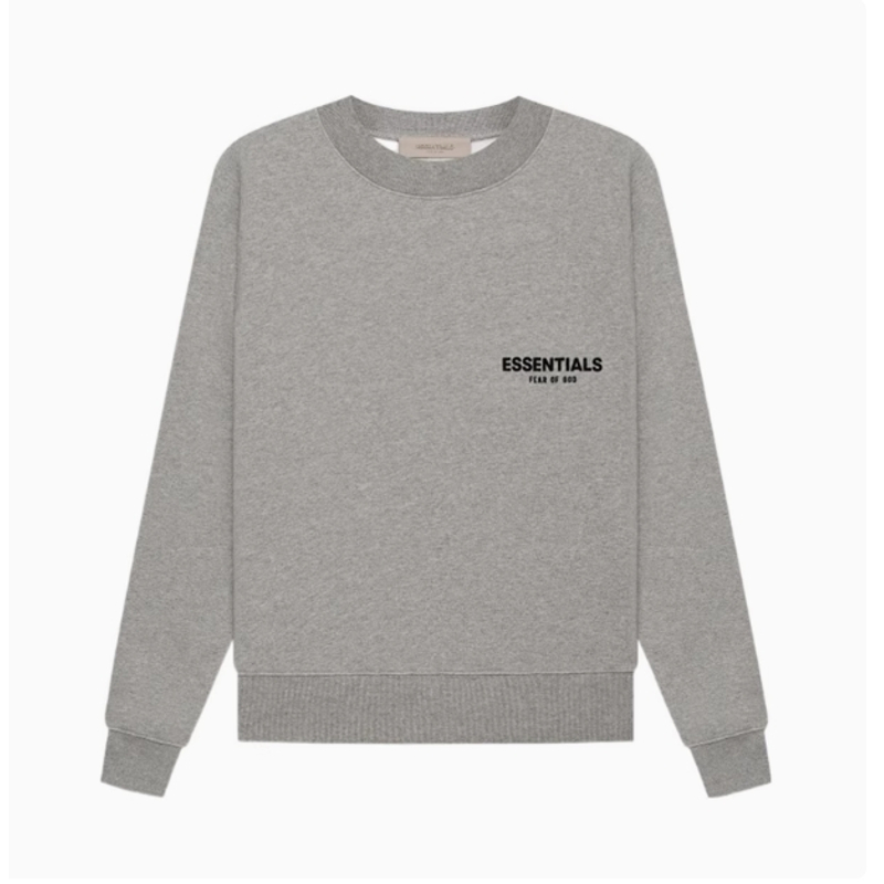 Essentials SS22八季卫衣保暖秋冬圆领卫衣加厚情侣长袖加绒卫衣