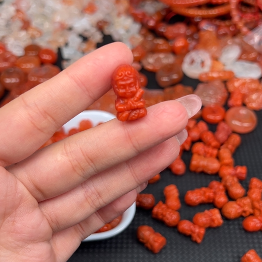 伦***3南红玛瑙未镶嵌吊坠(不含链)