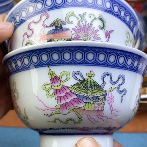 景德镇陶瓷藏式茶碗