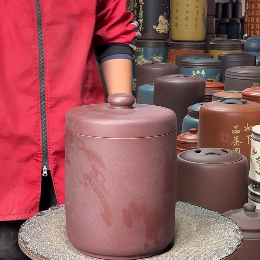 紫砂茶叶罐茶叶罐