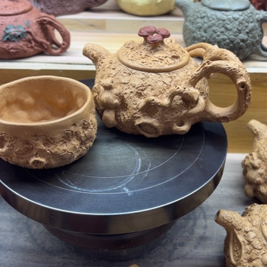茶壶紫砂全手工制作