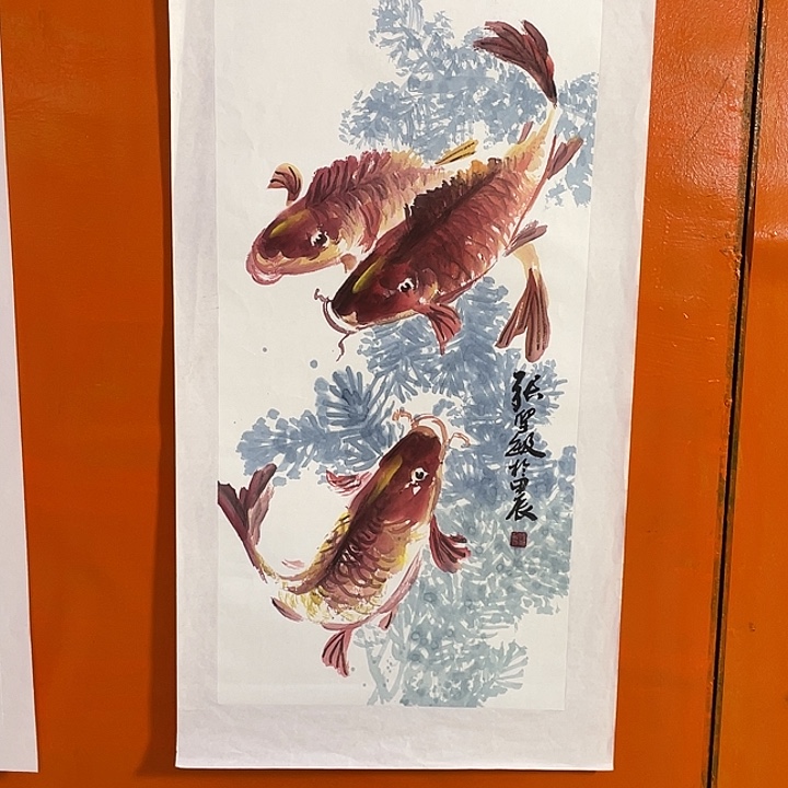 国画张圣敏先生纯手绘作品