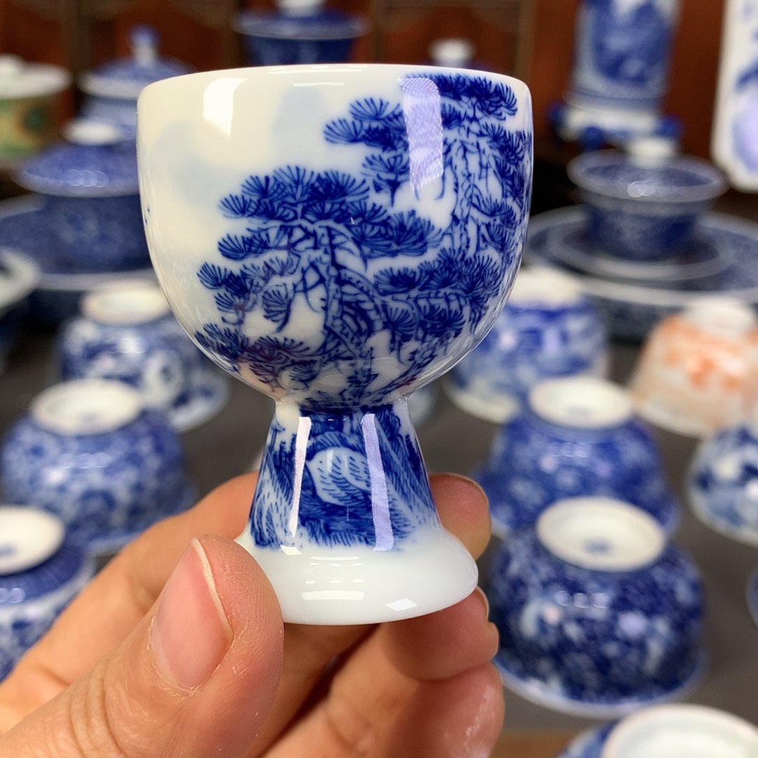 【闪购商品】瓷片景德镇陶瓷主人杯