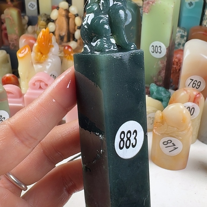 印石青田石印石章料…..