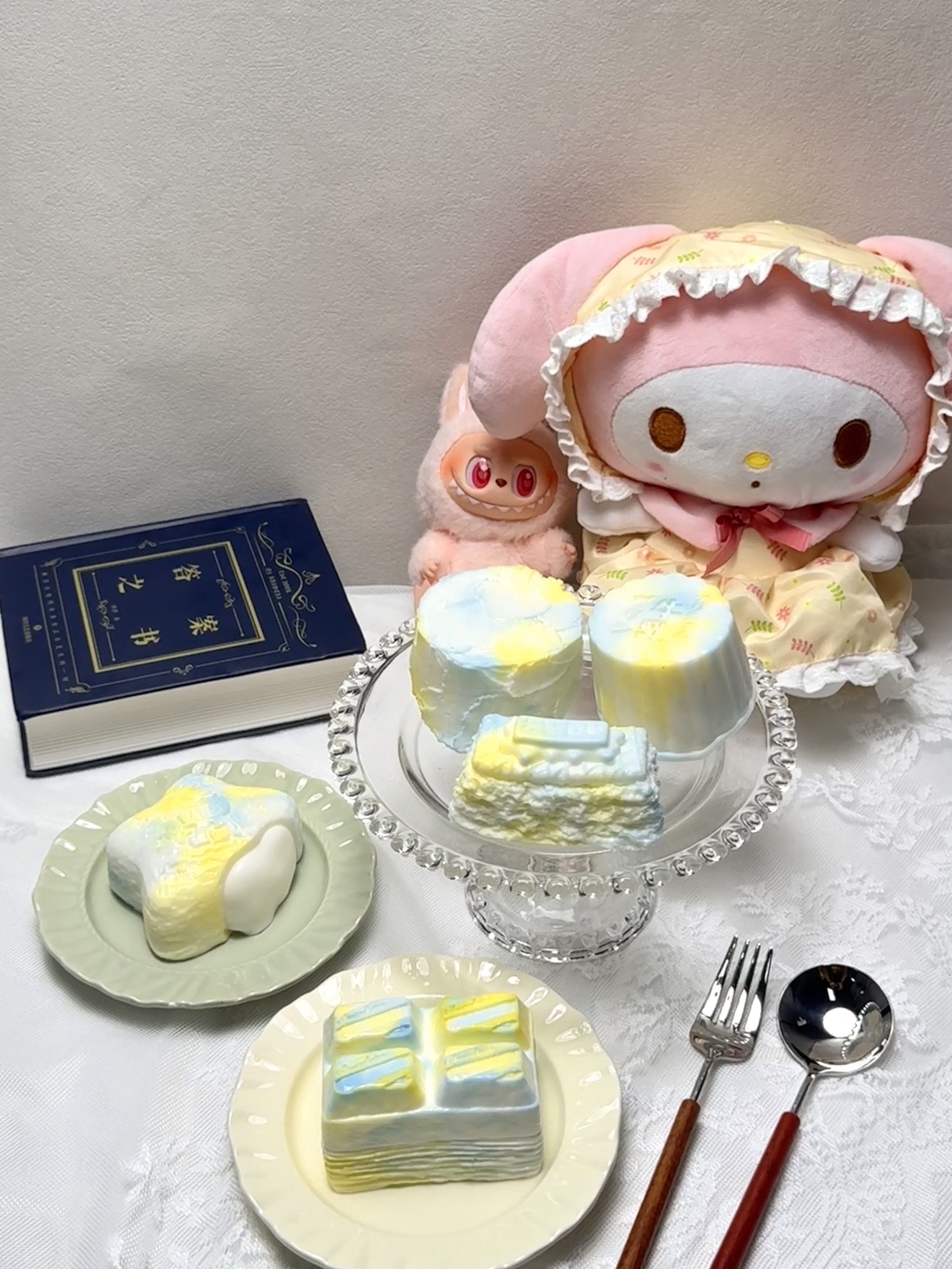 【稀奶油】夏日柠檬冰（纯手工必有微瑕）食品级硅胶解压玩具