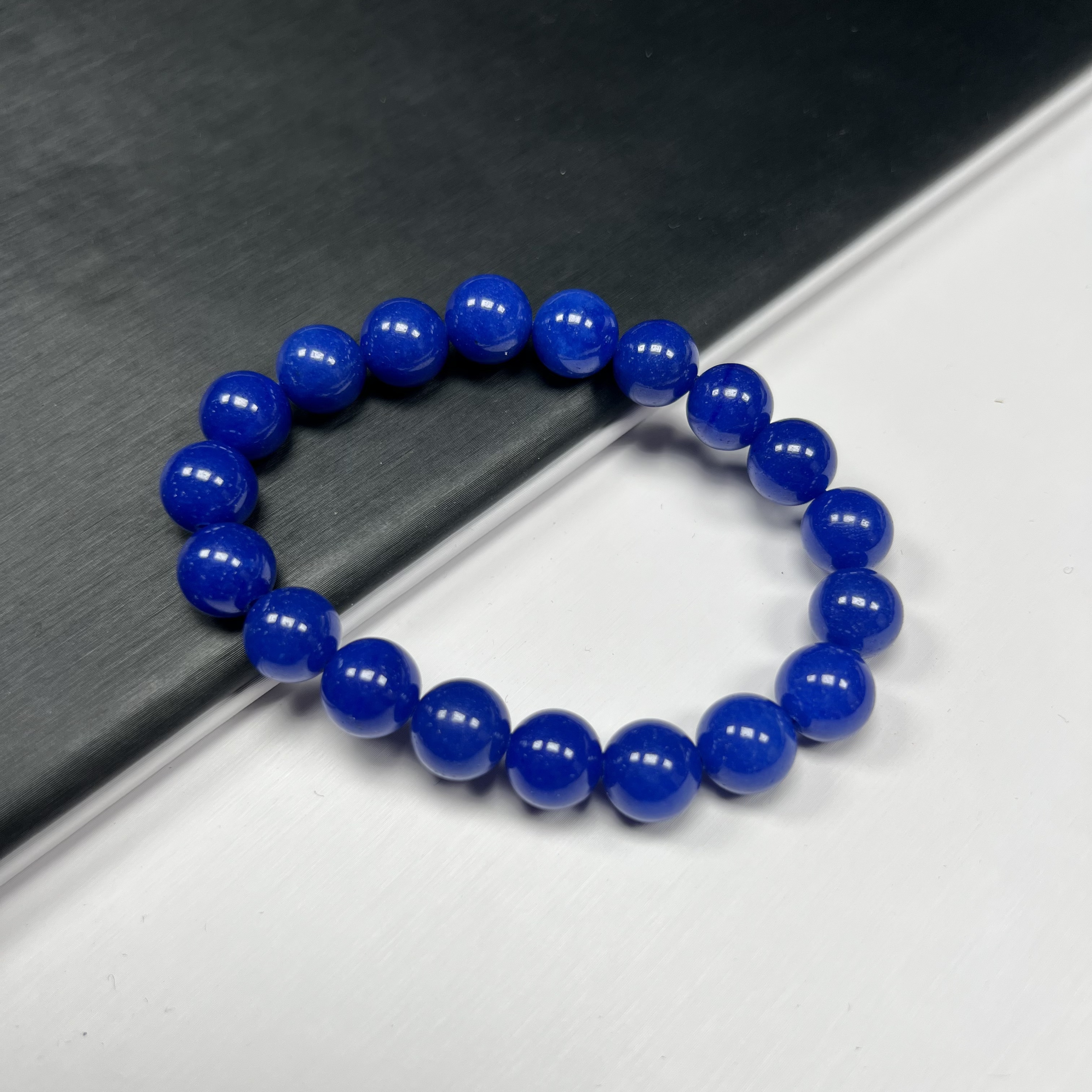 a346青精单圈10mm手串手链百搭