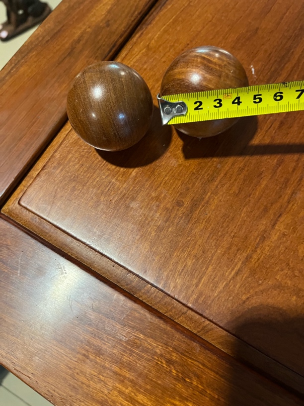 大果紫檀材质手工球