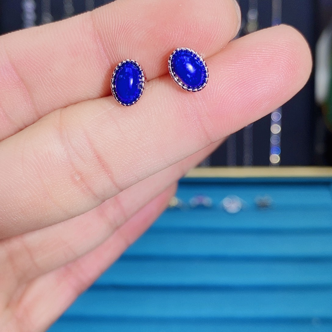 紫晶珠宝半成品银S925镶嵌