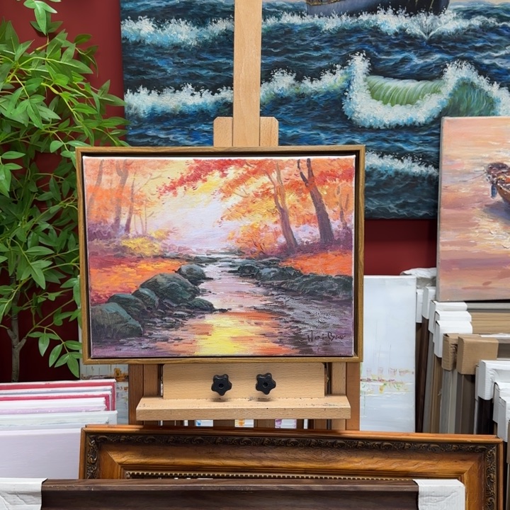 油画3040油画作品入选