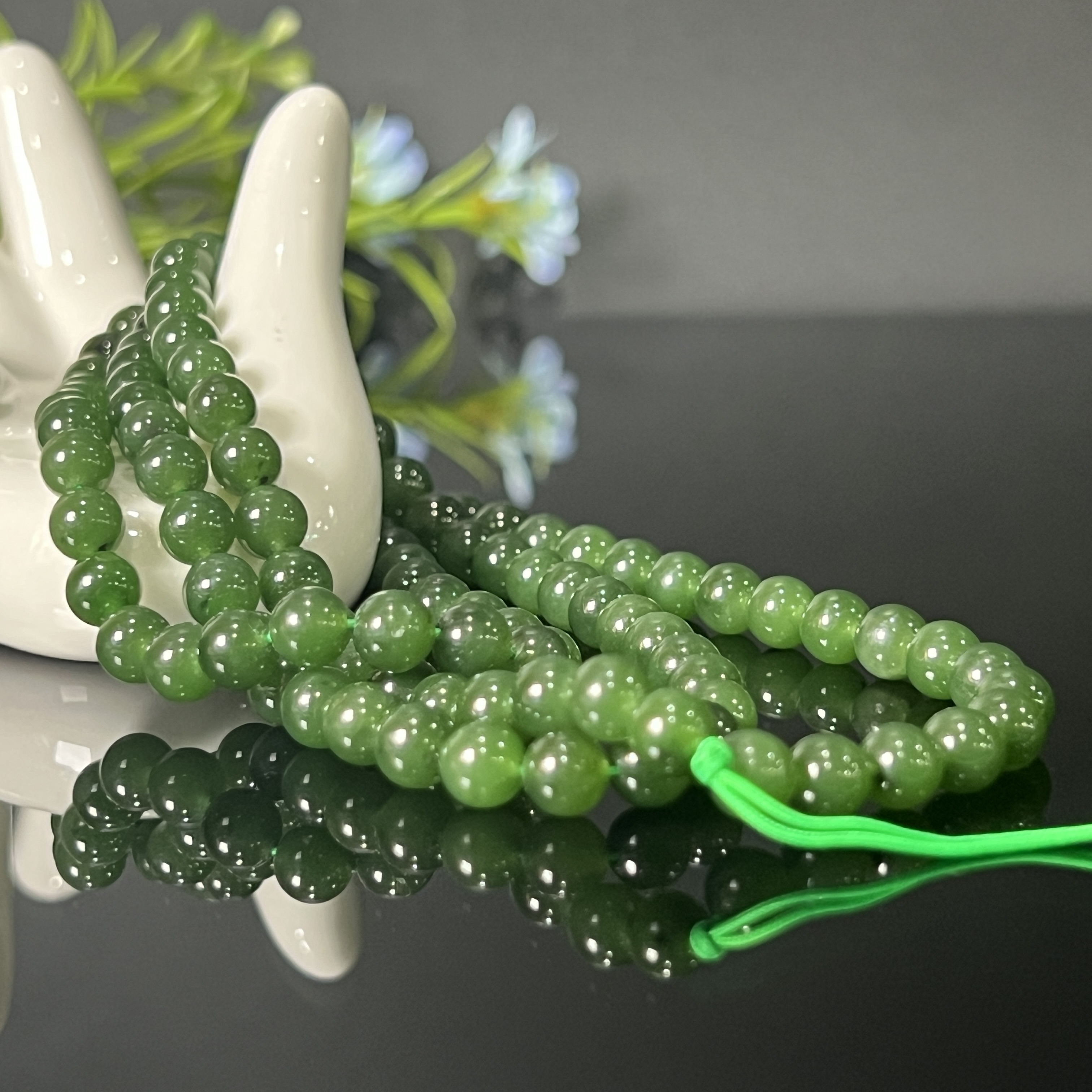 1230GC6629和田玉手串