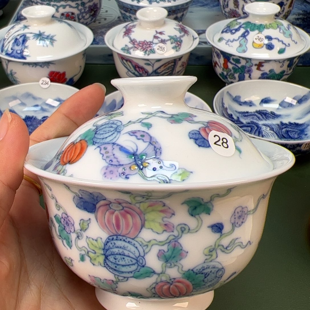 木木景德镇纯手绘茶具28