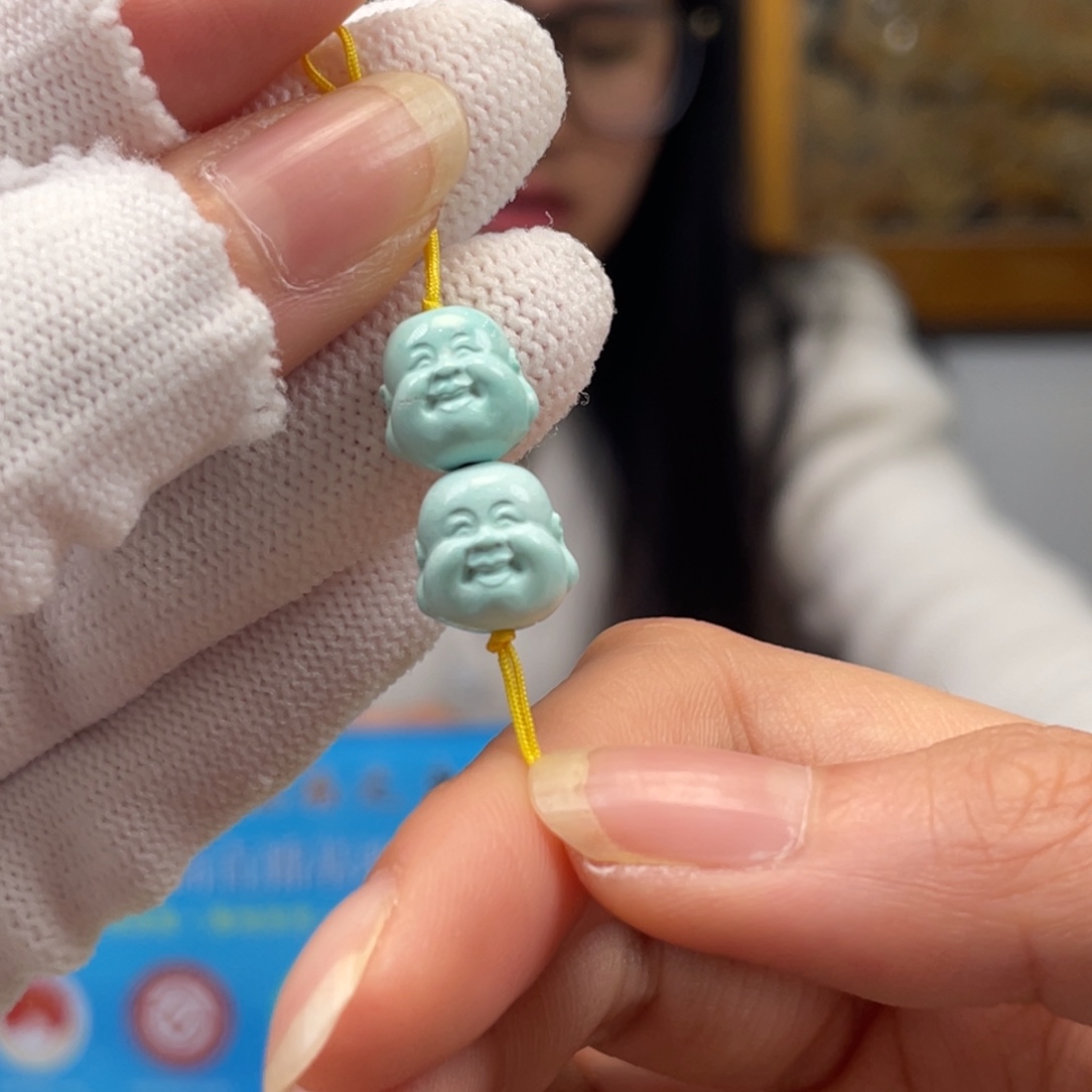 绿松石未镶嵌挂件