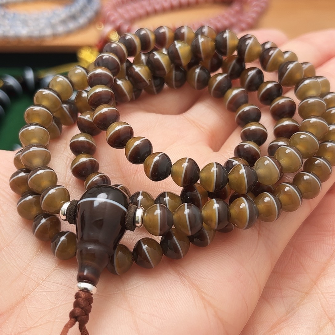 玛瑙/玉髓合金手串