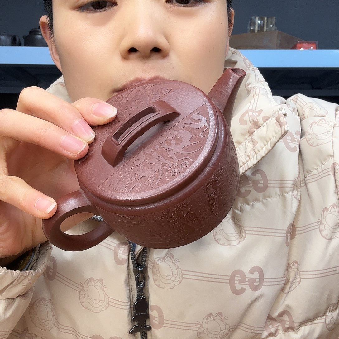 紫砂茶壶民间手艺人全手工制作