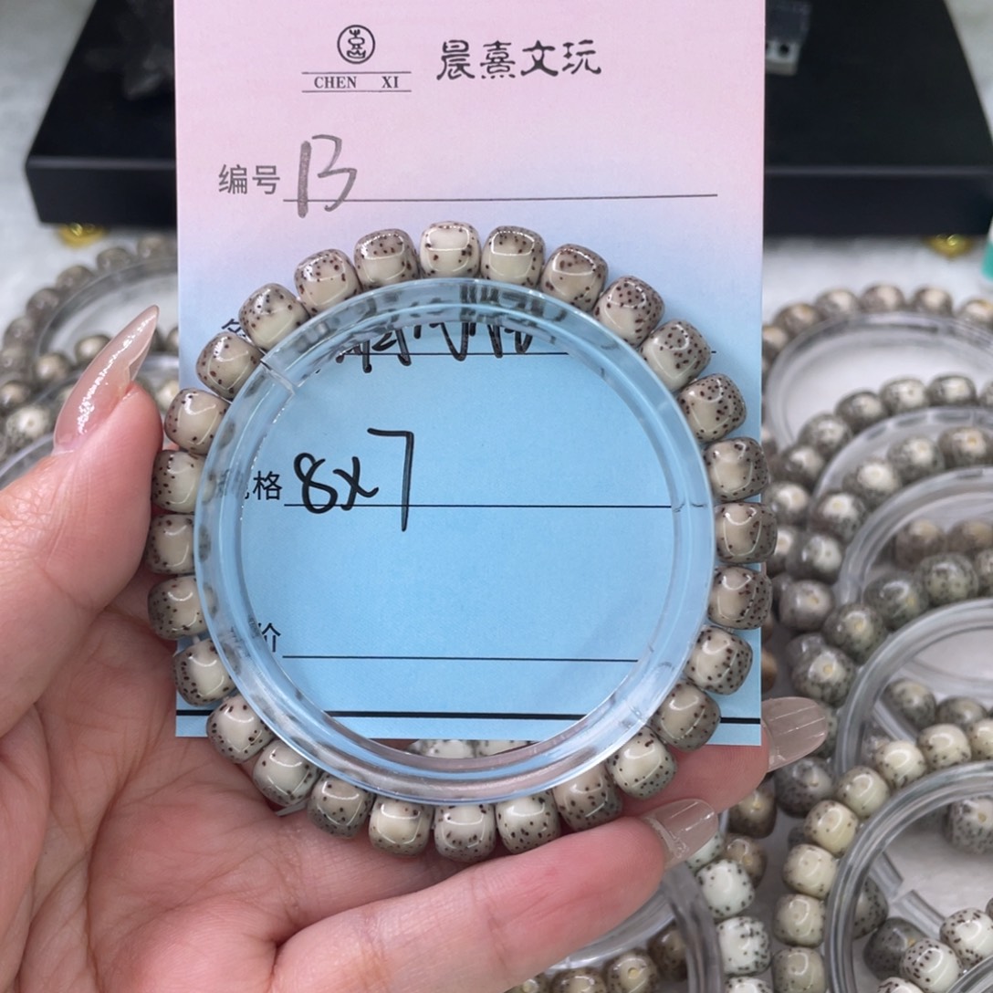 星月菩提吊坠13黑背