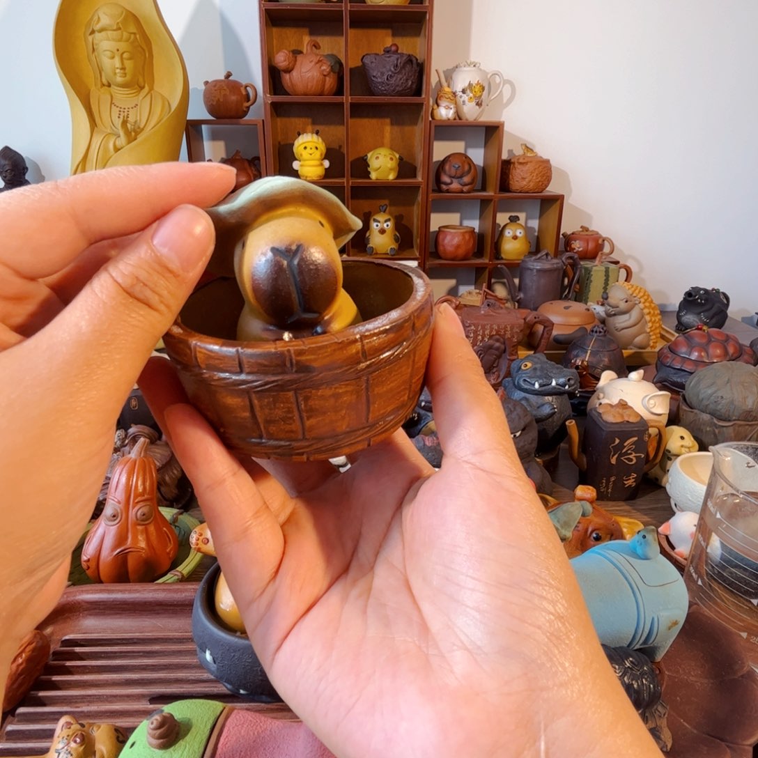 紫砂茶壶纯手工制作过程非常