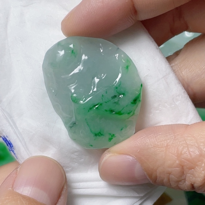 定制翡翠未镶嵌包工