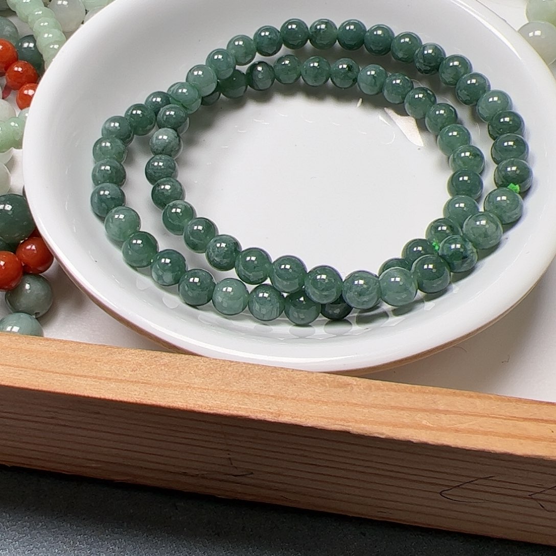 【闪购商品】翡翠手链未镶嵌芯*诗卡5+