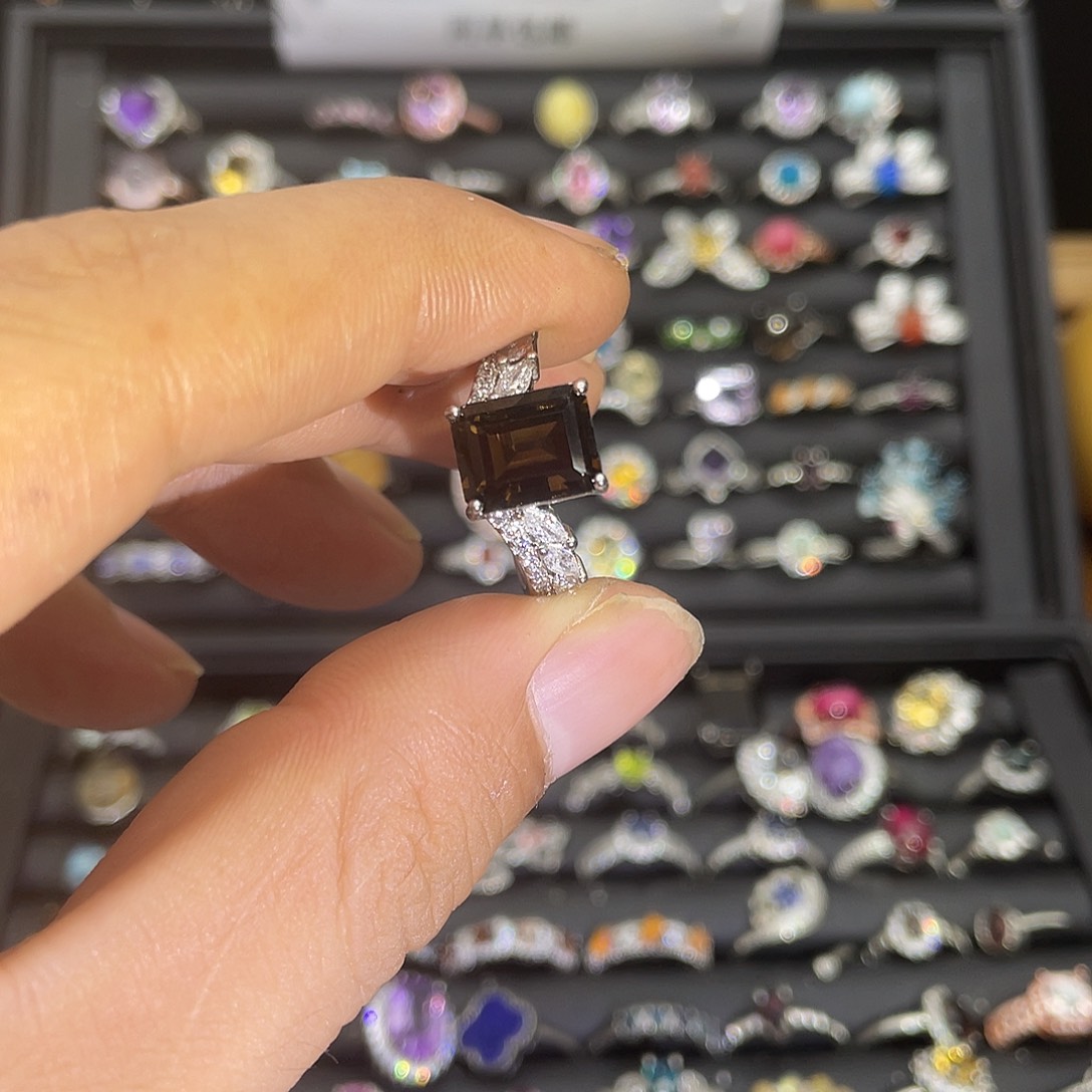 紫晶珠宝半成品未镶嵌