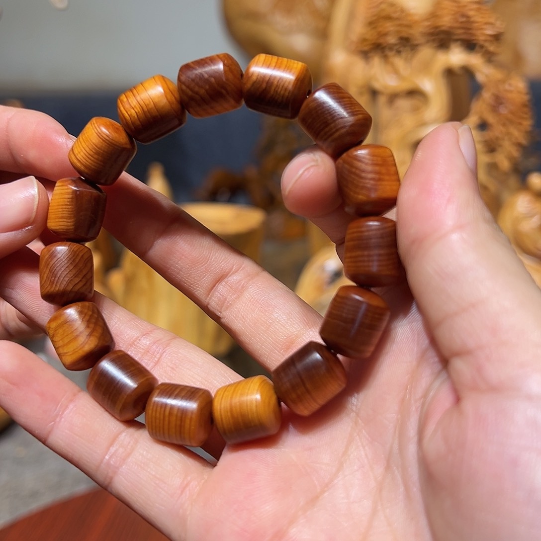 柏木（崖柏）崖柏木手把件摆件