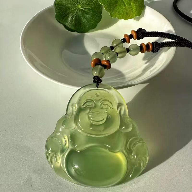 《抖音官方质检发货正品保真》天然A货冰透玉佛公加如意多样性发货