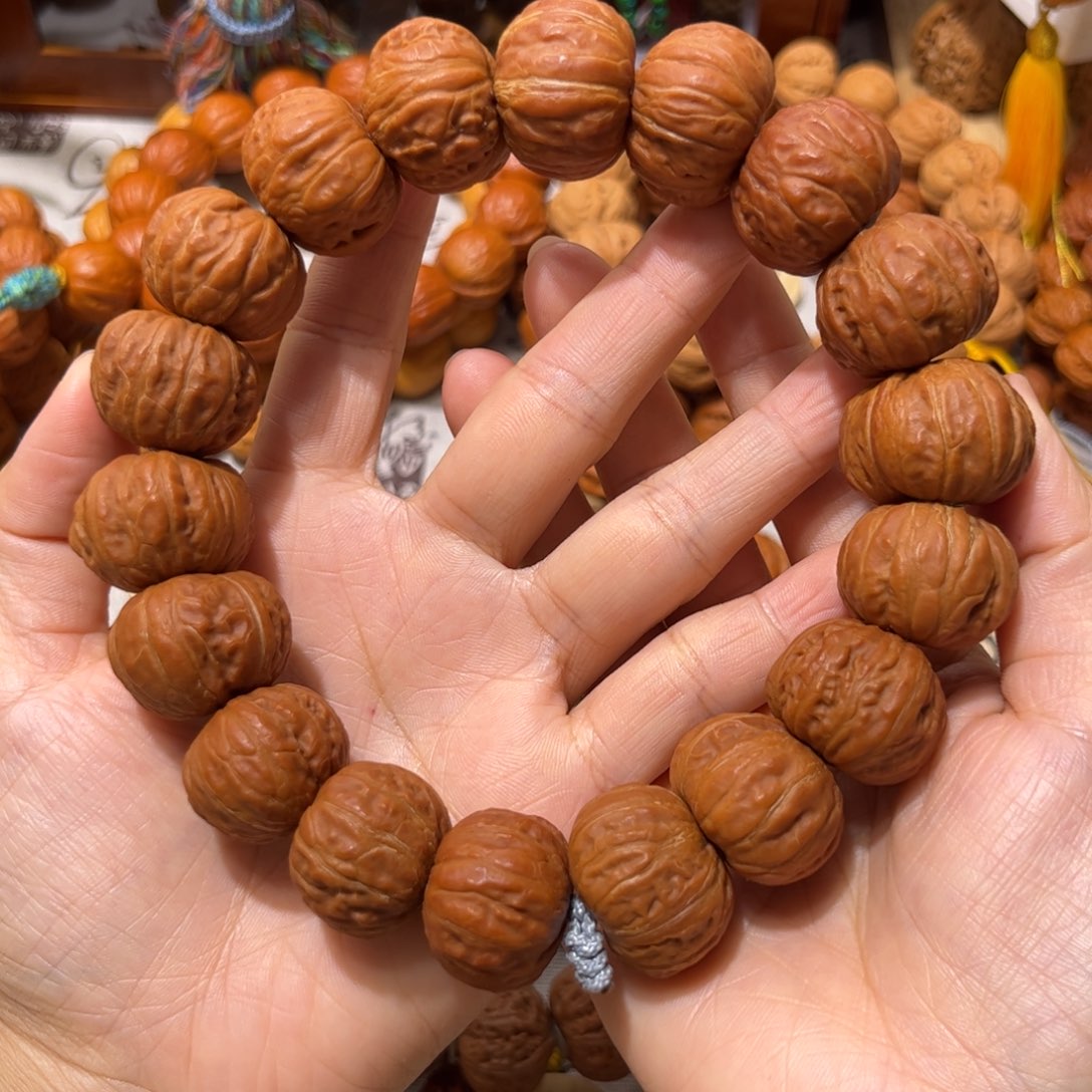 大***贺吊坠桃核原皮矮桩磨盘