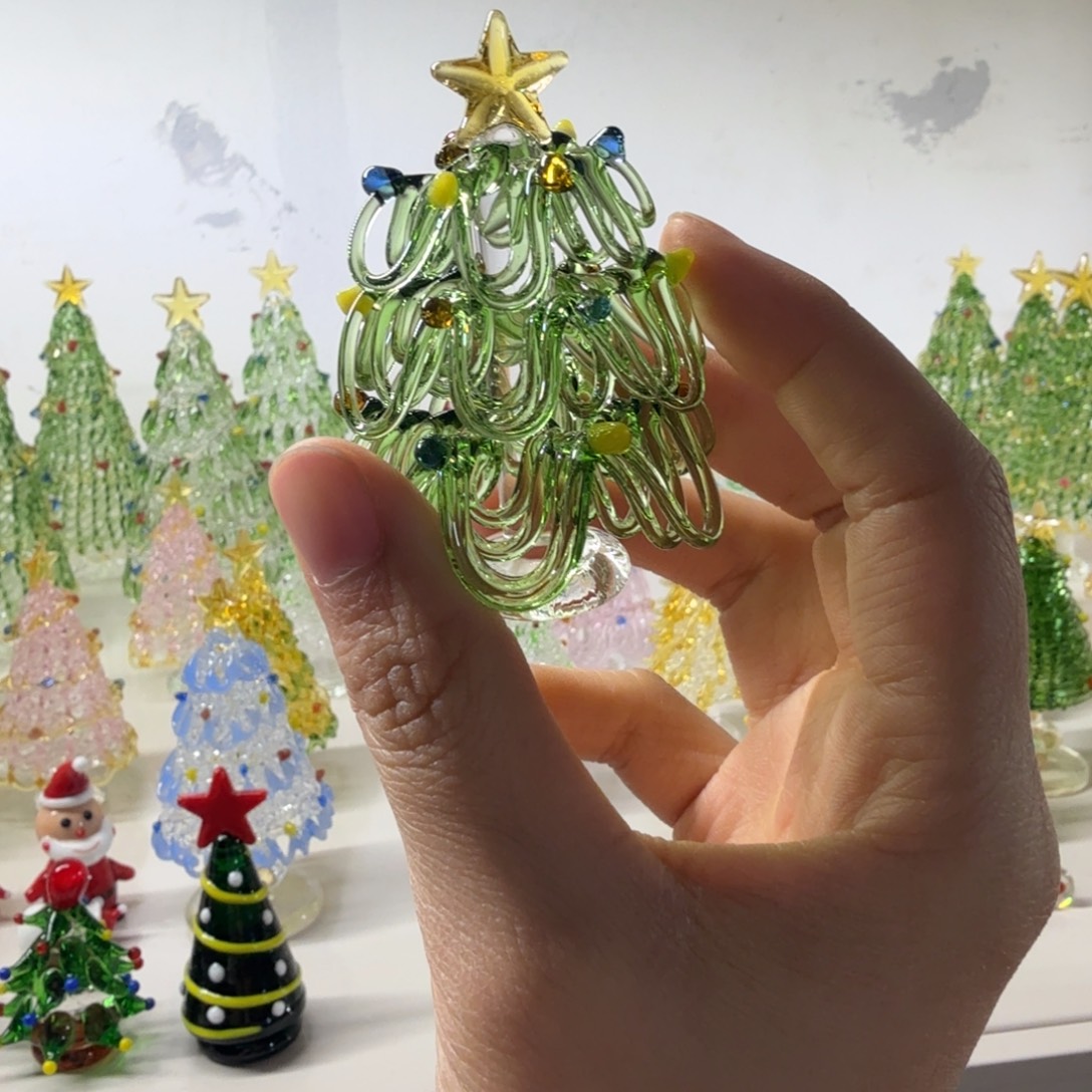 琉璃手工艺品绿色